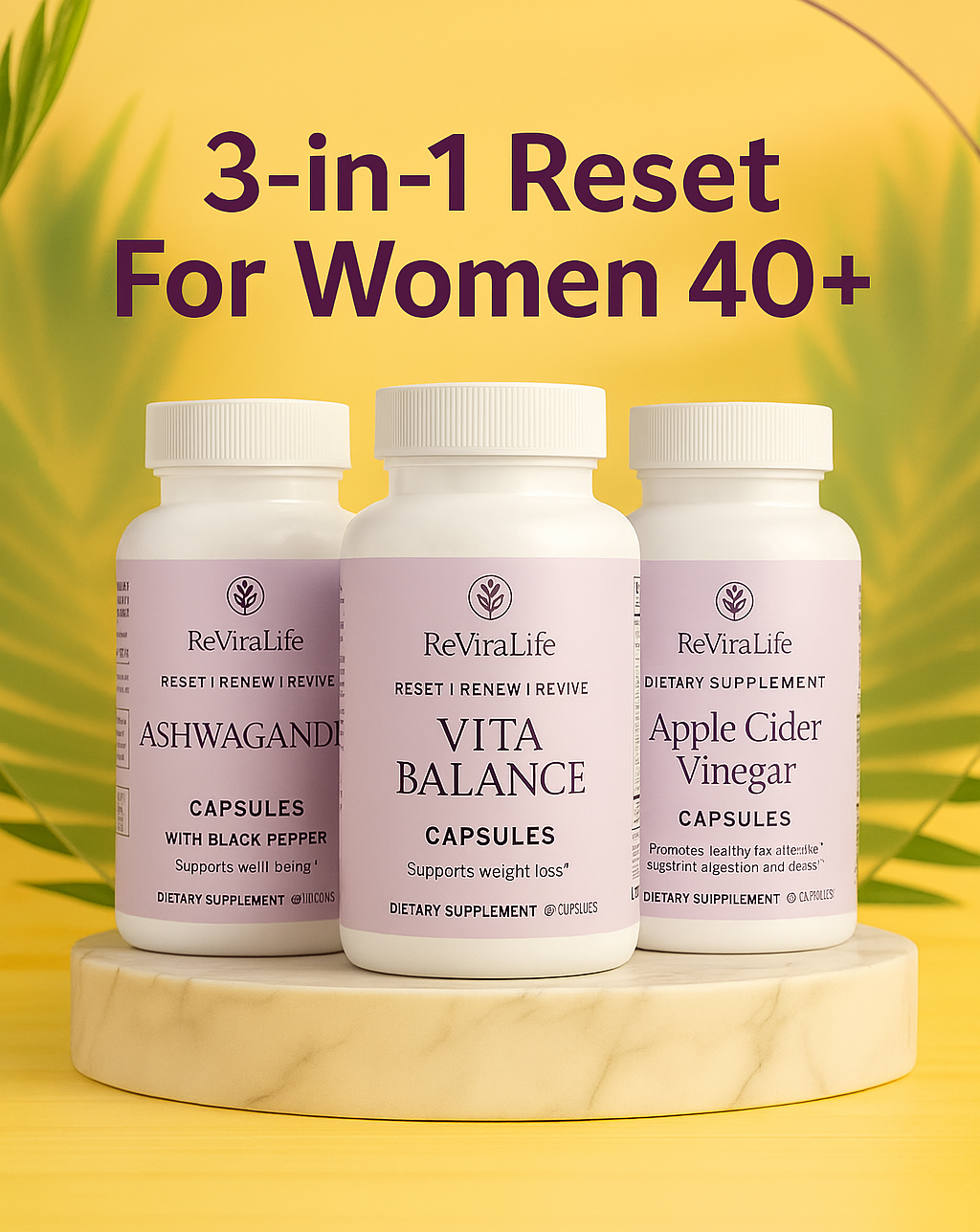 Weight & Energy Reset Bundle — Designed for Women 40+